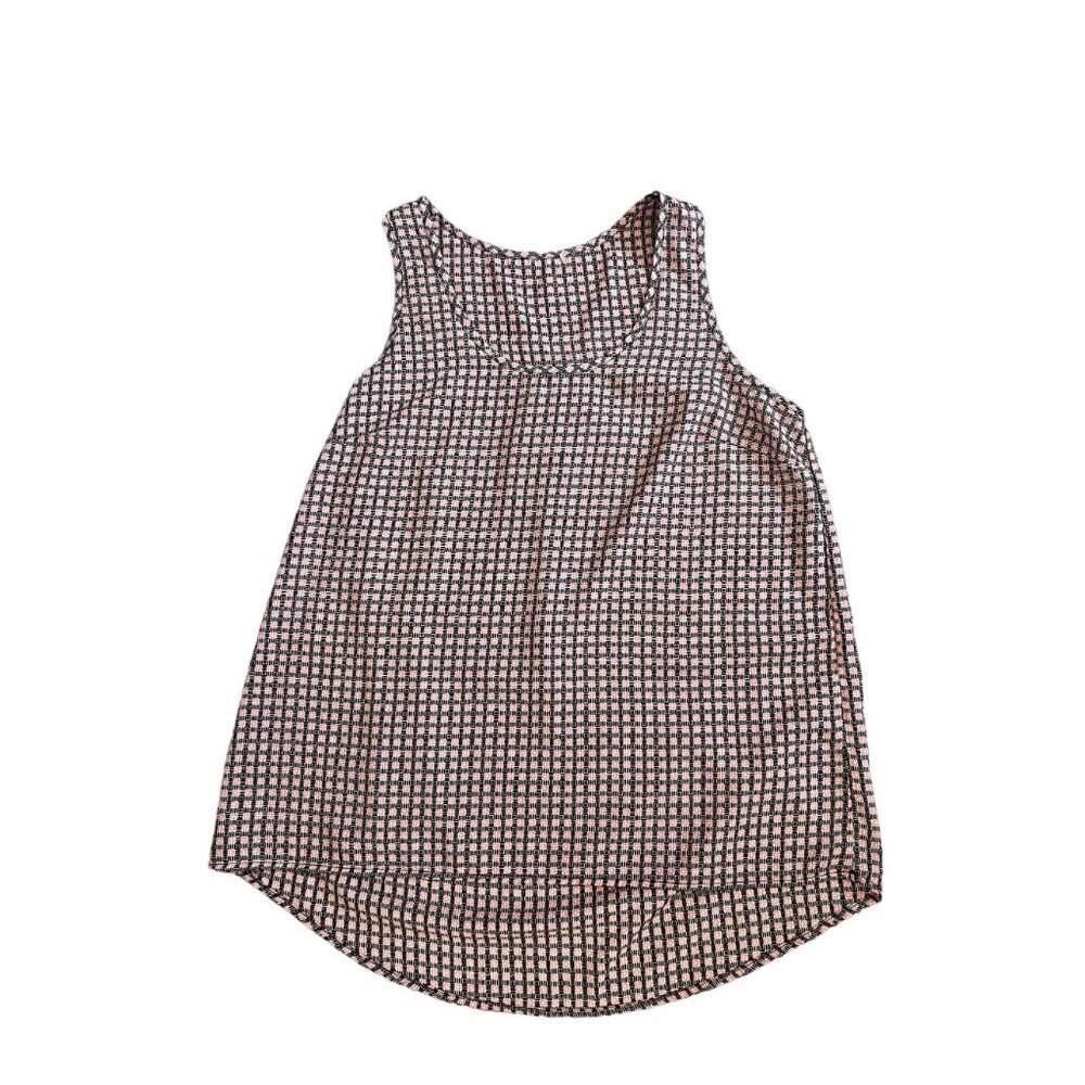 Pleione Sleeveless Patterned Blouse M - Picture 7 of 10